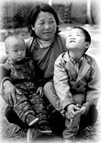 photo of family from NE China