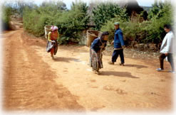 dirt road in SW China