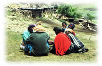 gorup of people in Lesotho