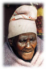 older person in Lesotho