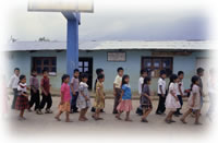 Schoolchildren in Mexico