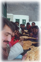 men at work in Shimshal, Pakistan