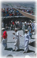 public gathering in Shimshal, Pakistan