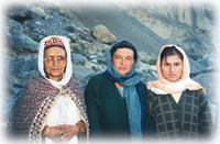 women in Shimshal, Pakistan